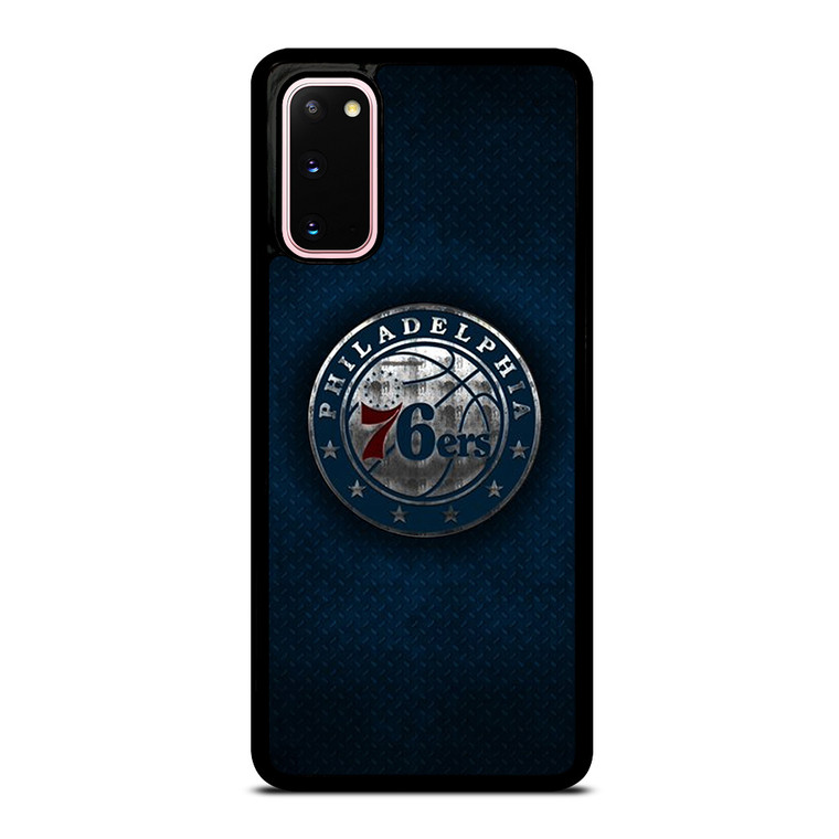 PHILADELPHIA 76ERS METAL LOGO Samsung Galaxy S20 Case Cover