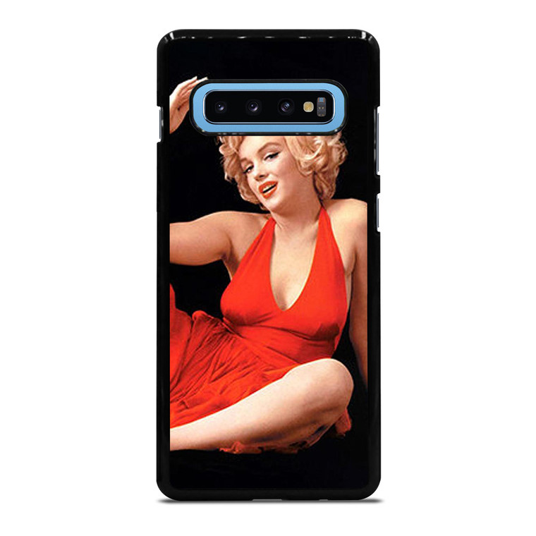 MARILYN MONROE RED DRESS Samsung Galaxy S10 Plus Case Cover