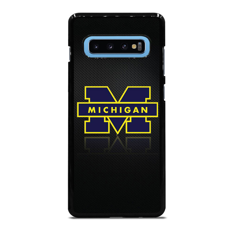 MICHIGAN WOLVERINES METAL LOGO Samsung Galaxy S10 Plus Case Cover MICHIGAN WOLVERINES METAL LOGO Samsung Galaxy S10 Plus Case Cover