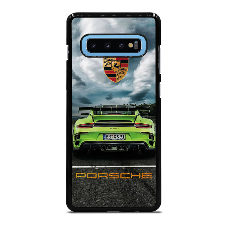 PORSCHE LOGO GREEN CAR Samsung Galaxy S10 Plus Case Cover