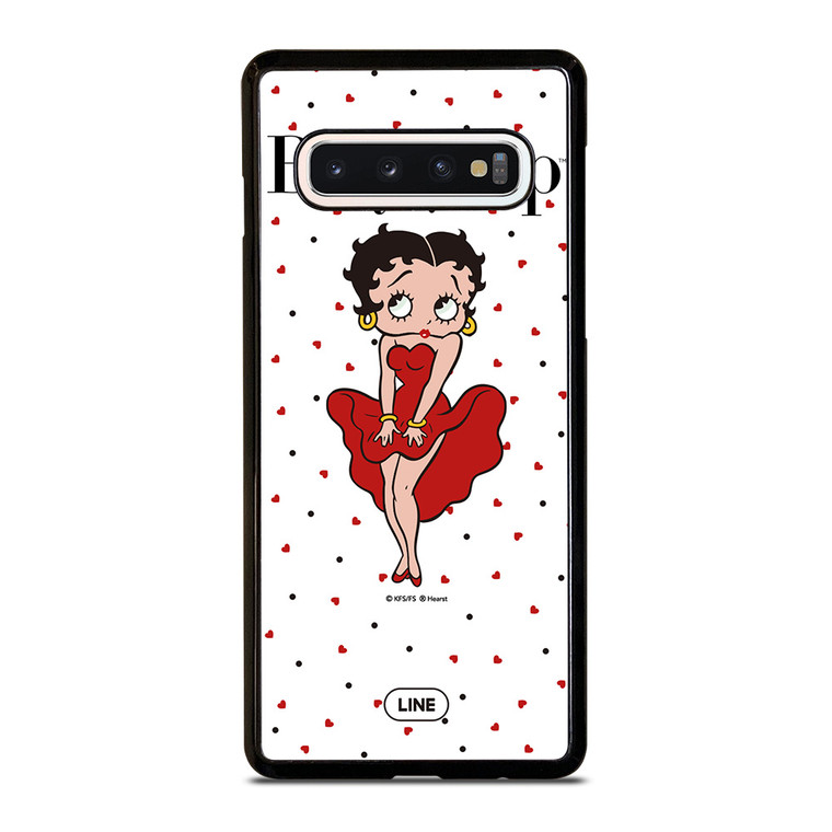 BETTY BOOP POLKADOT Samsung Galaxy S10 Case Cover