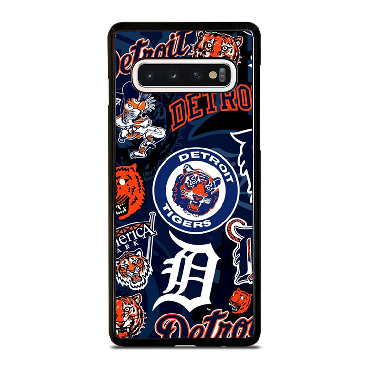 DETROIT TIGERS BASEBALL COLLAGE Samsung Galaxy S10 Case Cover