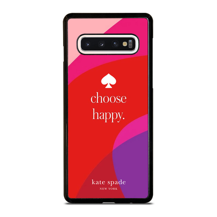 KATE SPADE CHOOSE HAPPY Samsung Galaxy S10 Case Cover