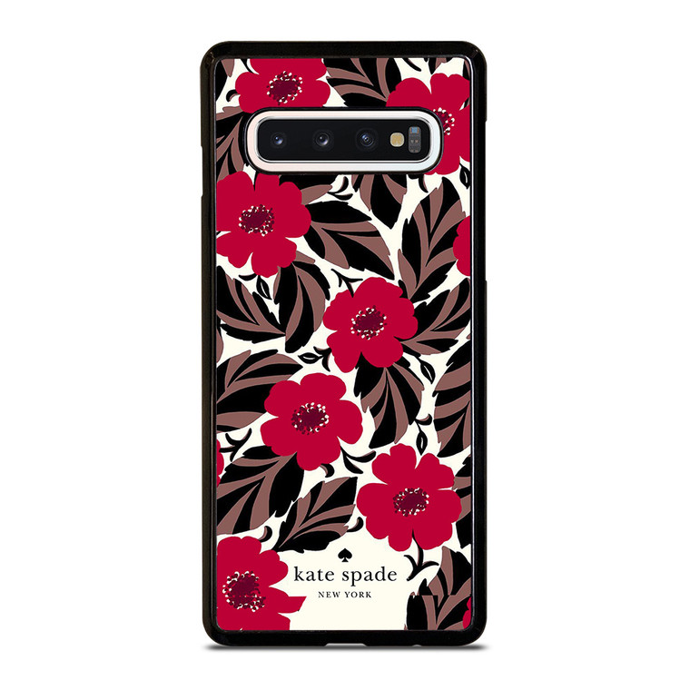 KATE SPADE FLOWER RED Samsung Galaxy S10 Case Cover