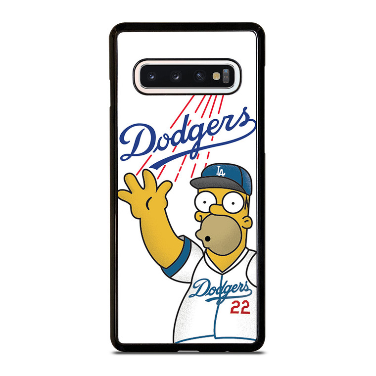 LOS ANGELES DODGERS THE SIMPSONS Samsung Galaxy S10 Case Cover
