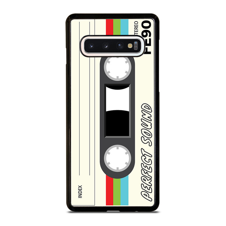 RETRO STEREO CASETTE TAPE Samsung Galaxy S10 Case Cover