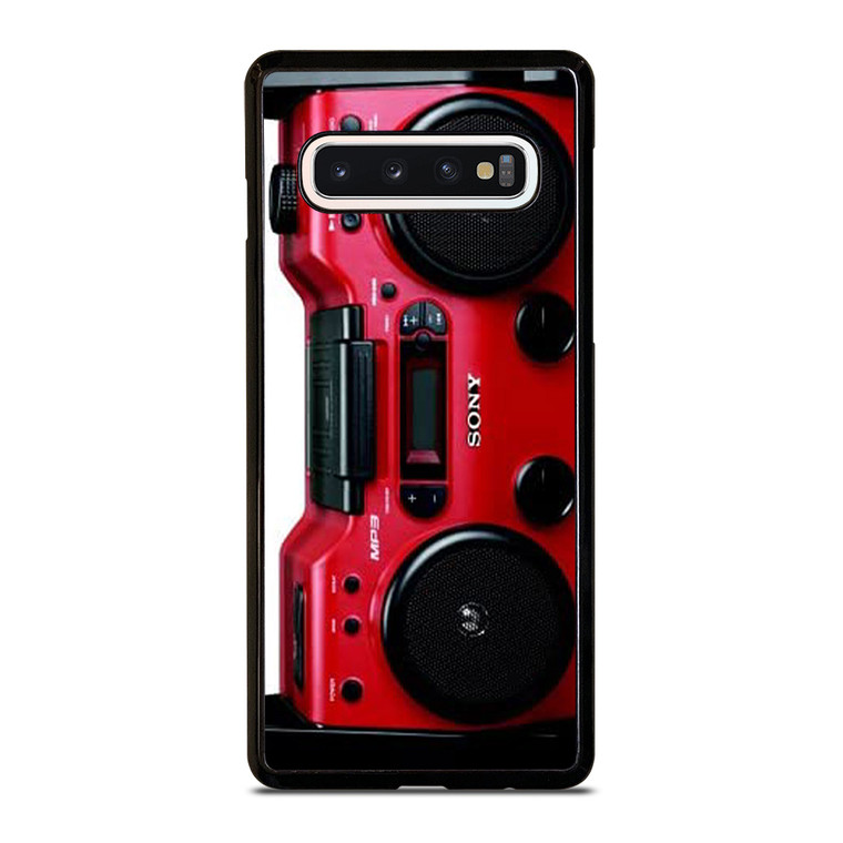 SONY BOOMBOX JOBSITE RADIO Samsung Galaxy S10 Case Cover SONY BOOMBOX JOBSITE RADIO Samsung Galaxy S10 Case Cover