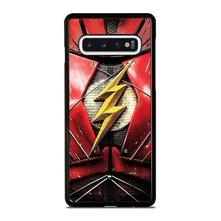 THE FLASH SUIT ARMOR LOGO Samsung Galaxy S10 Case Cover