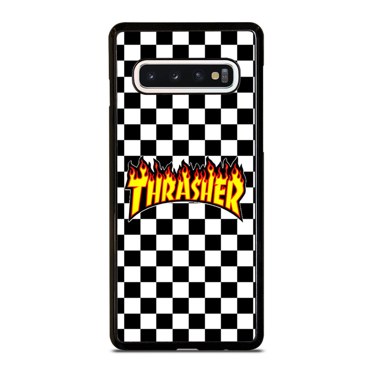 THRASHER CHECKERBOARD Samsung Galaxy S10 Case Cover
