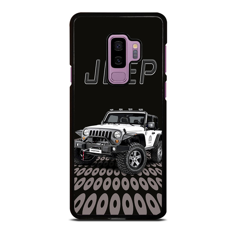 JEEP WHITE CAR Samsung Galaxy S9 Plus Case Cover