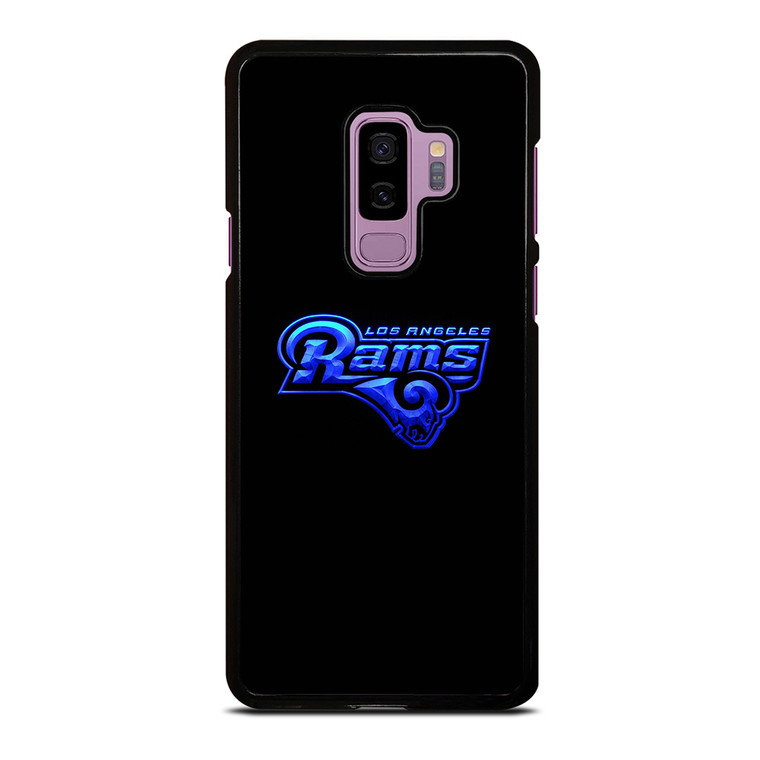 LOS ANGELES RAMS NEON BLUE LOGO Samsung Galaxy S9 Plus Case Cover