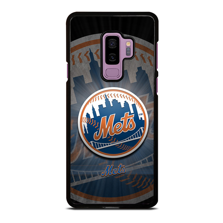 NEW YORK METS MLB LOGO Samsung Galaxy S9 Plus Case Cover