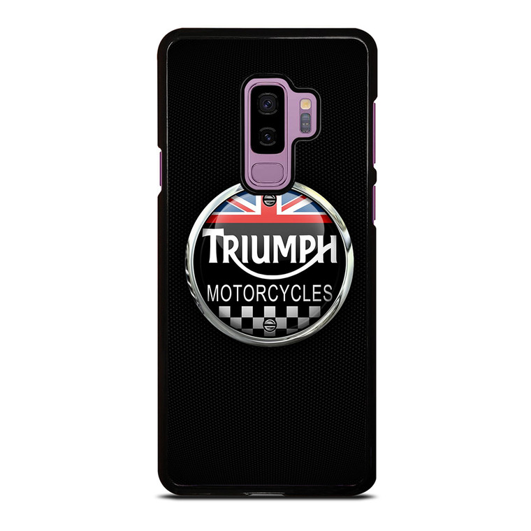 TRIUMPH BRITISH MOTORCYCLES 2 Samsung Galaxy S9 Plus Case Cover TRIUMPH BRITISH MOTORCYCLES 2 Samsung Galaxy S9 Plus Case Cover