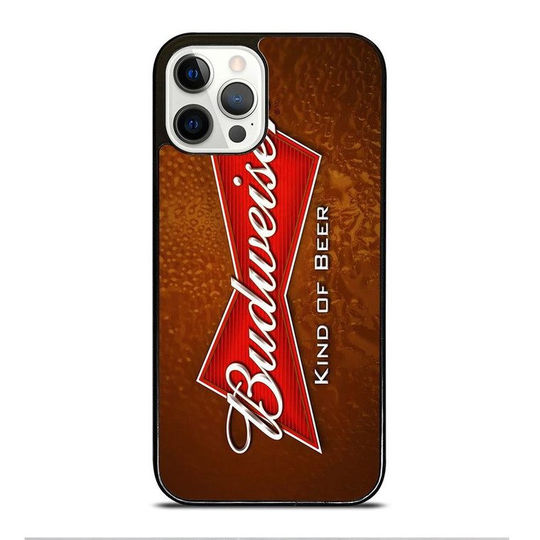 BUDWEISER KING OF BEAR LOGO iPhone 12 Pro Case Cover