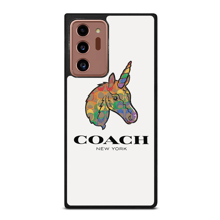 COACH NEW YORK UNICORN Samsung Galaxy Note 20 Ultra Case Cover COACH NEW YORK UNICORN Samsung Galaxy Note 20 Ultra Case Cover