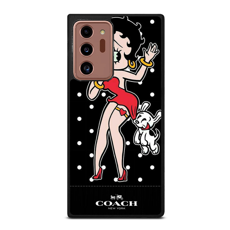 COACH NEW YORK X SEXY BETTY BOOP Samsung Galaxy Note 20 Ultra Case Cover COACH NEW YORK X SEXY BETTY BOOP Samsung Galaxy Note 20 Ultra Case Cover