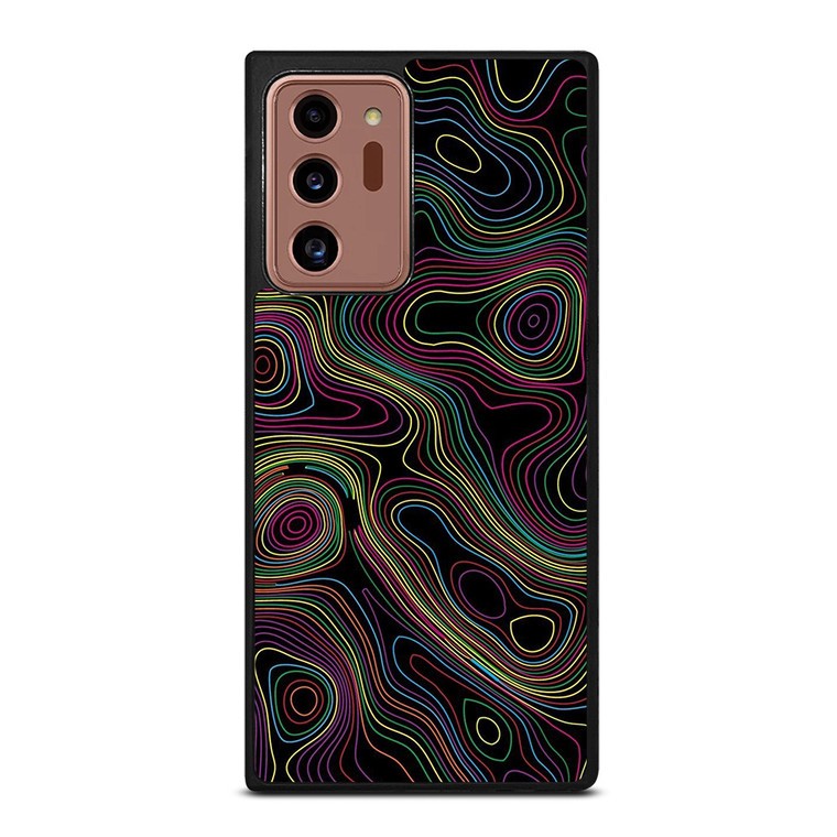 COLORFUL ABSTRACT LINES Samsung Galaxy Note 20 Ultra Case Cover COLORFUL ABSTRACT LINES Samsung Galaxy Note 20 Ultra Case Cover