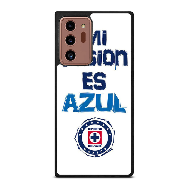 CRUZ AZUL FOOTBALL QUOTE Samsung Galaxy Note 20 Ultra Case Cover CRUZ AZUL FOOTBALL QUOTE Samsung Galaxy Note 20 Ultra Case Cover