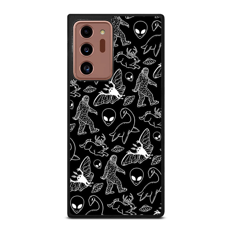 CRYPTID LINE PATTERN Samsung Galaxy Note 20 Ultra Case Cover CRYPTID LINE PATTERN Samsung Galaxy Note 20 Ultra Case Cover
