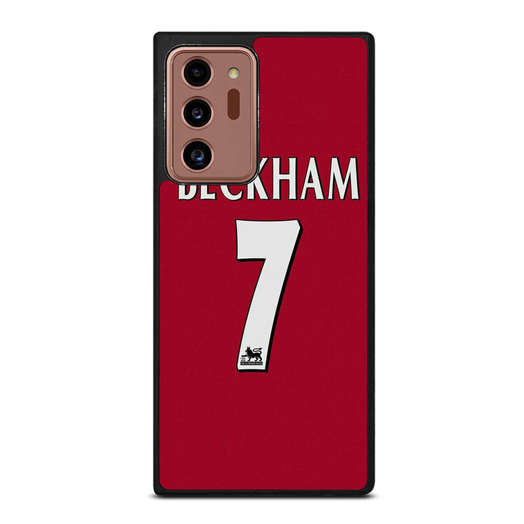 DAVID BECKHAM JERSEY MANCHESTER UNITED Samsung Galaxy Note 20 Ultra Case Cover DAVID BECKHAM JERSEY MANCHESTER UNITED Samsung Galaxy Note 20 Ultra Case Cover