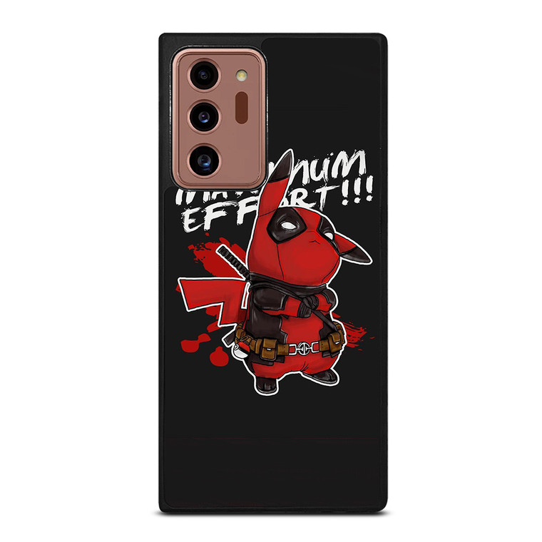 DEADPOOL POKEMON PIKACHU ART Samsung Galaxy Note 20 Ultra Case Cover