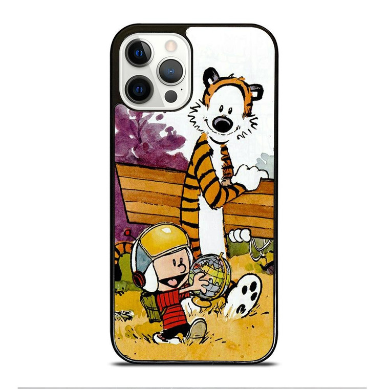 CALVIN AND HOBBES CARTOON iPhone 12 Pro Case Cover