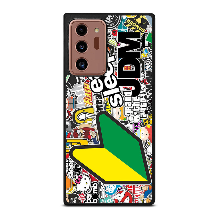 EAT SLEEP JDM STICKER BOMB Samsung Galaxy Note 20 Ultra Case Cover