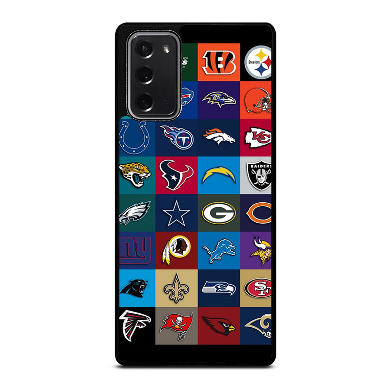 ALL NFL FOOTBALL TEAM Samsung Galaxy Note 20 Case Cover ALL NFL FOOTBALL TEAM Samsung Galaxy Note 20 Case Cover