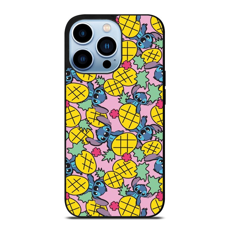 LILO AND STITCH PINEAPPLE PATTERN iPhone 13 Pro Max Case Cover