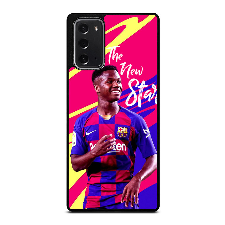 ANSU FATI BARCELONA FC Samsung Galaxy Note 20 Case Cover ANSU FATI BARCELONA FC Samsung Galaxy Note 20 Case Cover