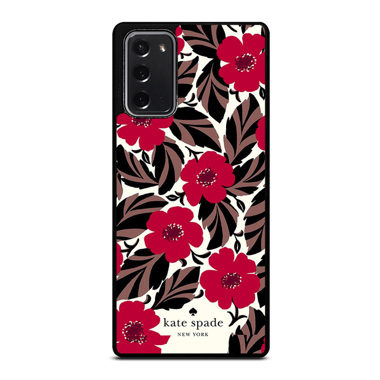 KATE SPADE FLOWER RED Samsung Galaxy Note 20 Case Cover