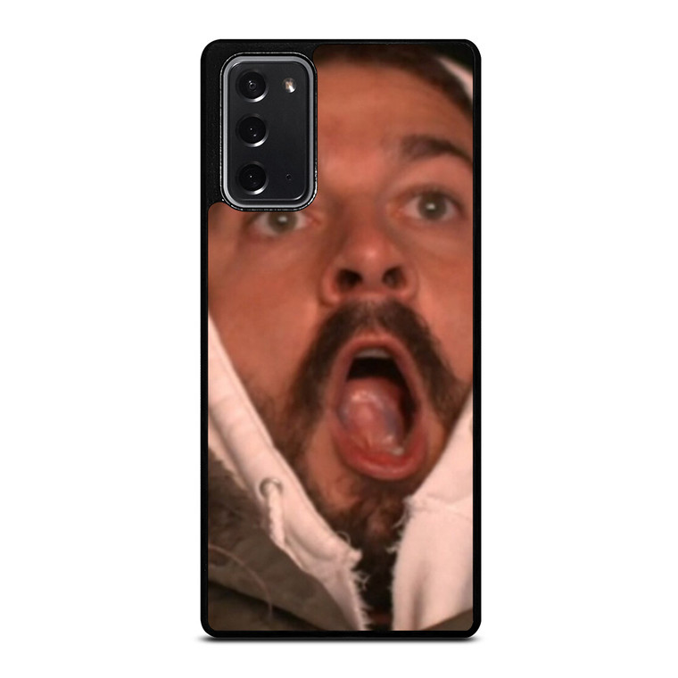 SHIA LABEOUF SHOCKED FACE Samsung Galaxy Note 20 Case Cover