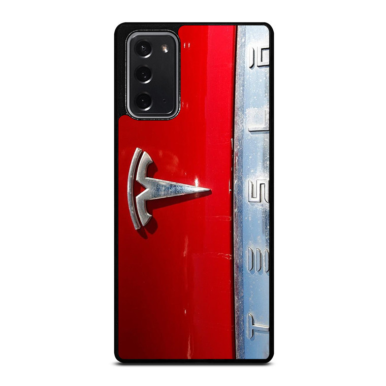 TESLA METAL EMBLEM Samsung Galaxy Note 20 Case Cover