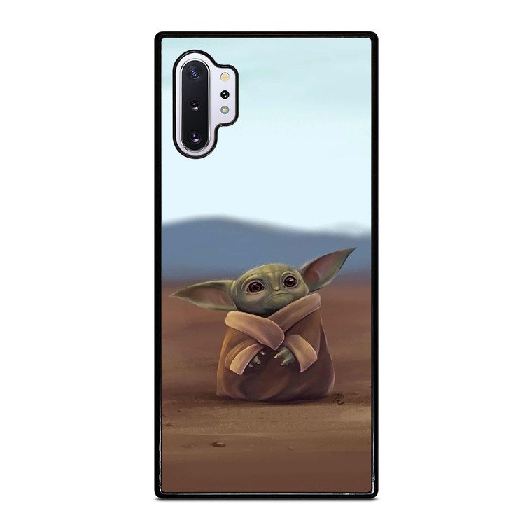 BABY YODA CUTE STAR WARS 2 Samsung Galaxy Note 10 Plus Case Cover