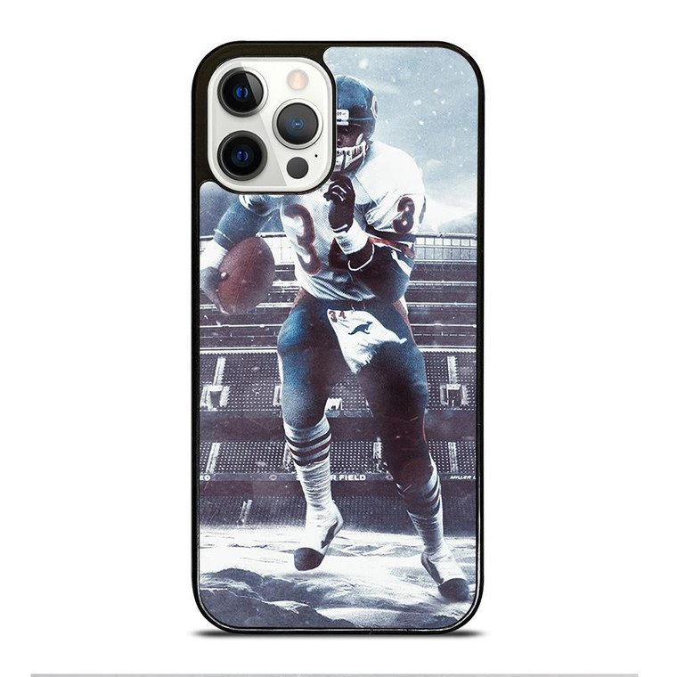 CHICAGO BEARS WALTER PAYTON NFL FOOTBALL iPhone 12 Pro Case Cover
