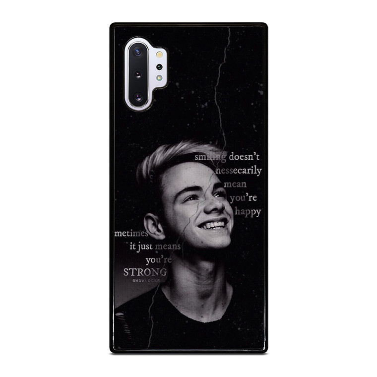 CORBYN BESSON WHY DON'T WE QUOTES Samsung Galaxy Note 10 Plus Case Cover