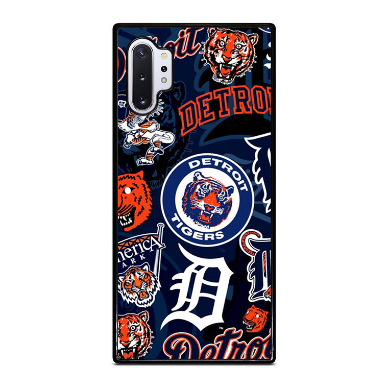 DETROIT TIGERS BASEBALL COLLAGE Samsung Galaxy Note 10 Plus Case Cover
