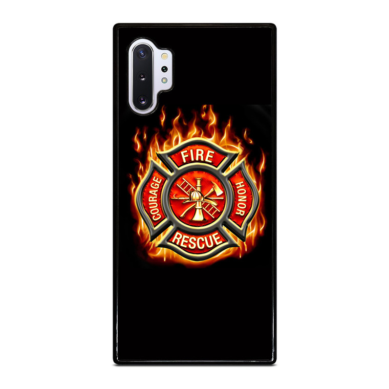 FIREFIGHTER FIREMAN LOGO Samsung Galaxy Note 10 Plus Case Cover FIREFIGHTER FIREMAN LOGO Samsung Galaxy Note 10 Plus Case Cover