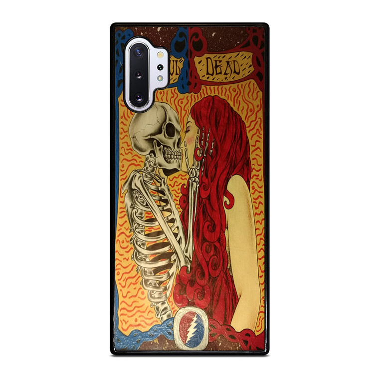 GRATEFUL DEAD KISSING SKELETON Samsung Galaxy Note 10 Plus Case Cover GRATEFUL DEAD KISSING SKELETON Samsung Galaxy Note 10 Plus Case Cover