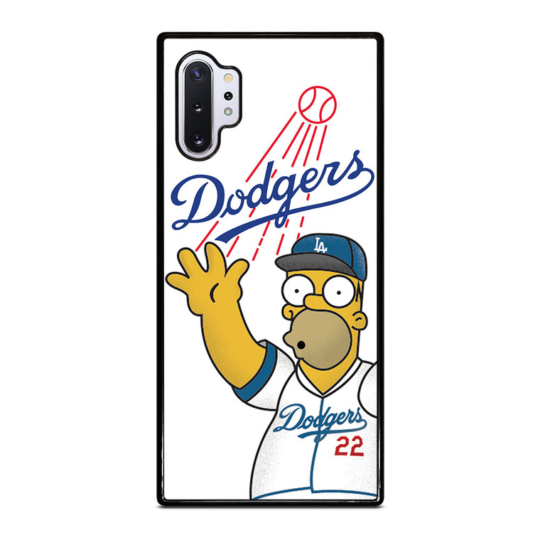 LOS ANGELES DODGERS THE SIMPSONS Samsung Galaxy Note 10 Plus Case Cover