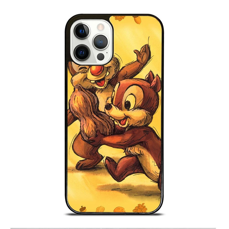 CHIP AND DALE CARTOON iPhone 12 Pro Case Cover