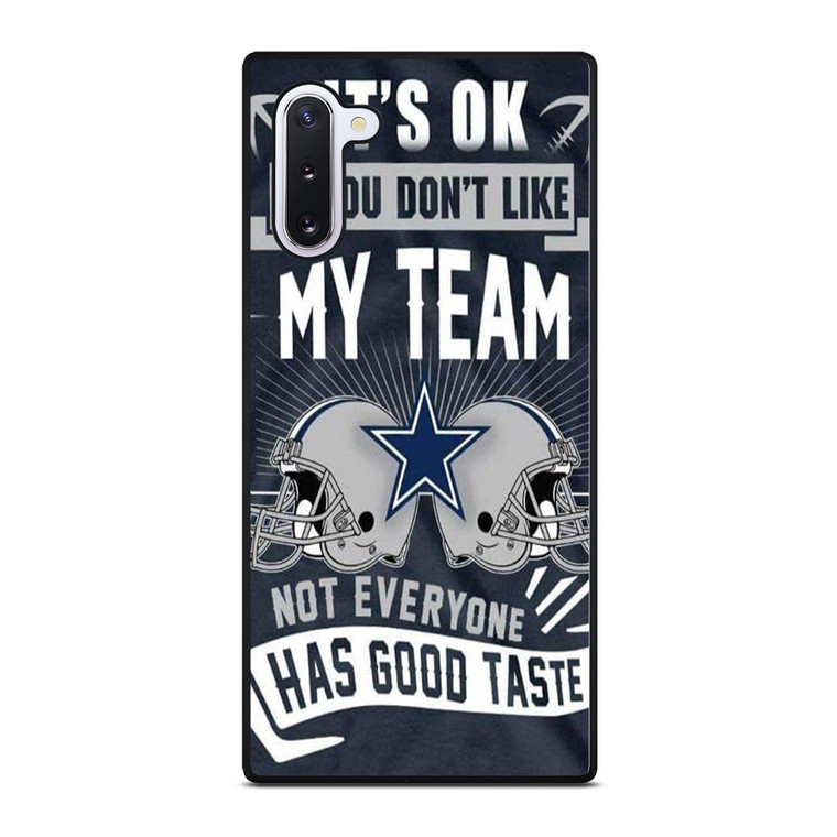 DALLAS COWBOYS IT'S OK Samsung Galaxy Note 10 Case Cover