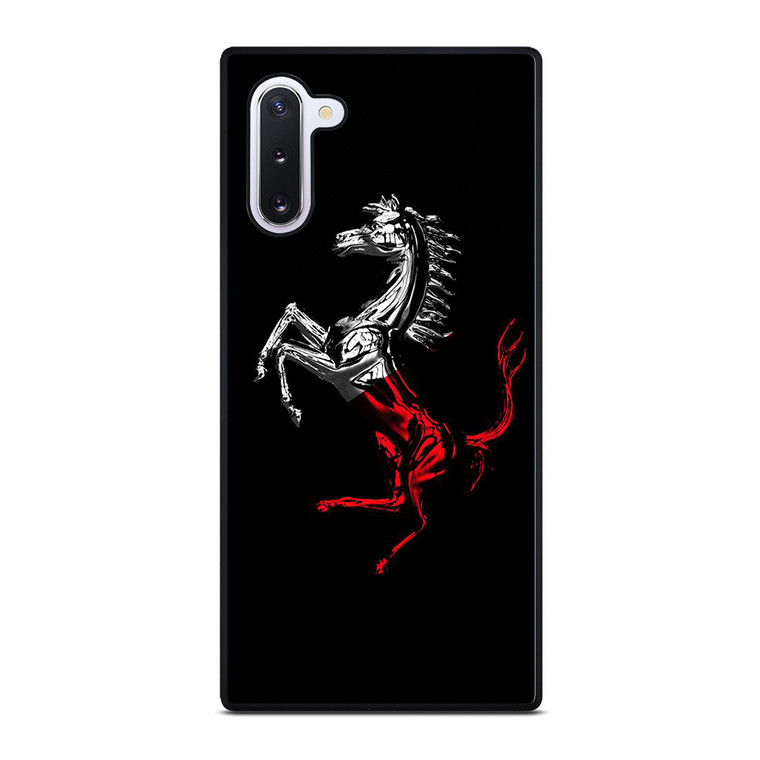 FERRARI LOGO CHROME HORSE Samsung Galaxy Note 10 Case Cover