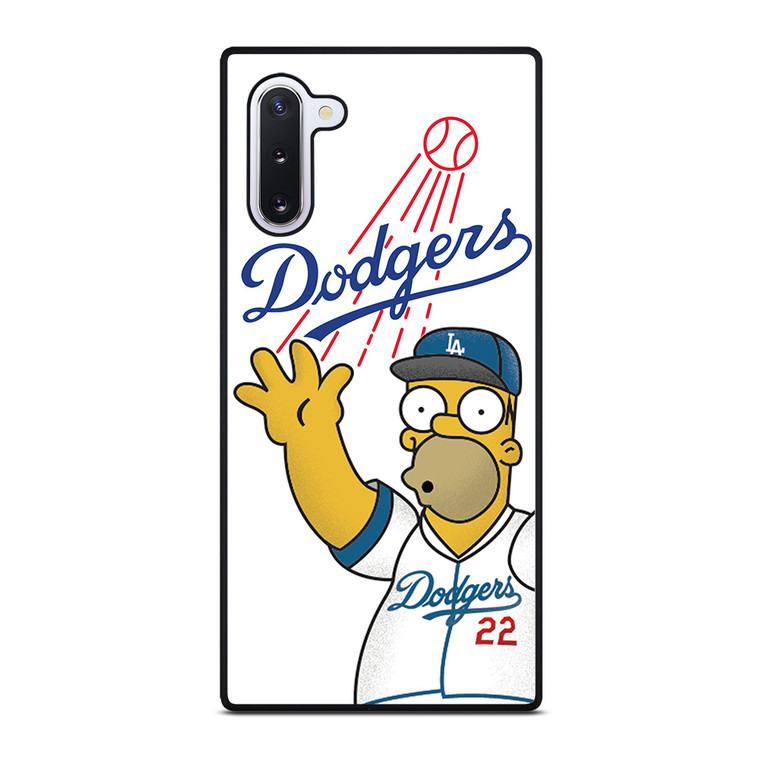 LOS ANGELES DODGERS THE SIMPSONS Samsung Galaxy Note 10 Case Cover