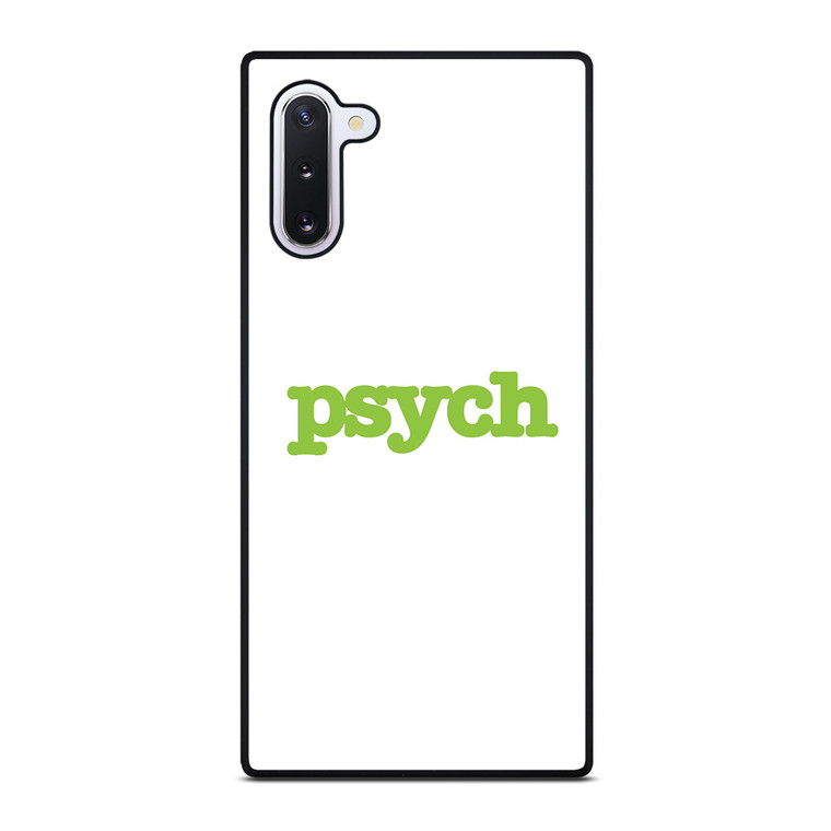 PSYCH OFF WHITE Samsung Galaxy Note 10 Case Cover