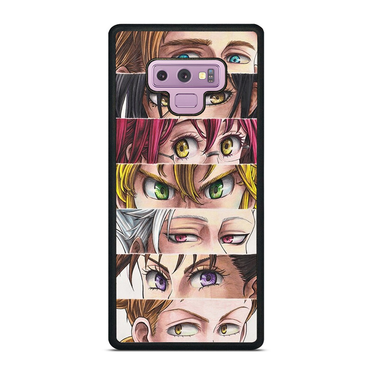 7 SEVEN DEADLY SINS ANIME EYE CHARACTER Samsung Galaxy Note 9 Case Cover