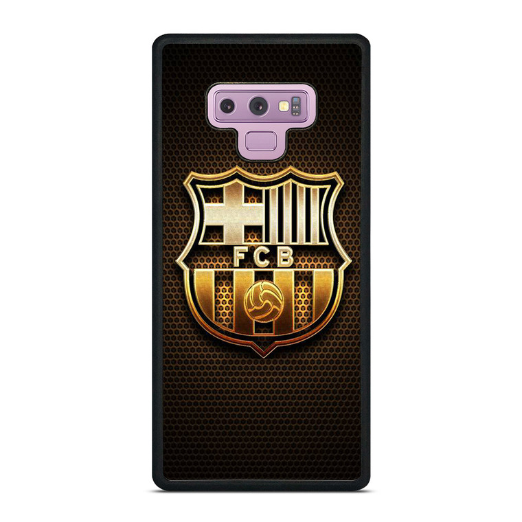 BARCELONA FC GOLD LOGO Samsung Galaxy Note 9 Case Cover BARCELONA FC GOLD LOGO Samsung Galaxy Note 9 Case Cover