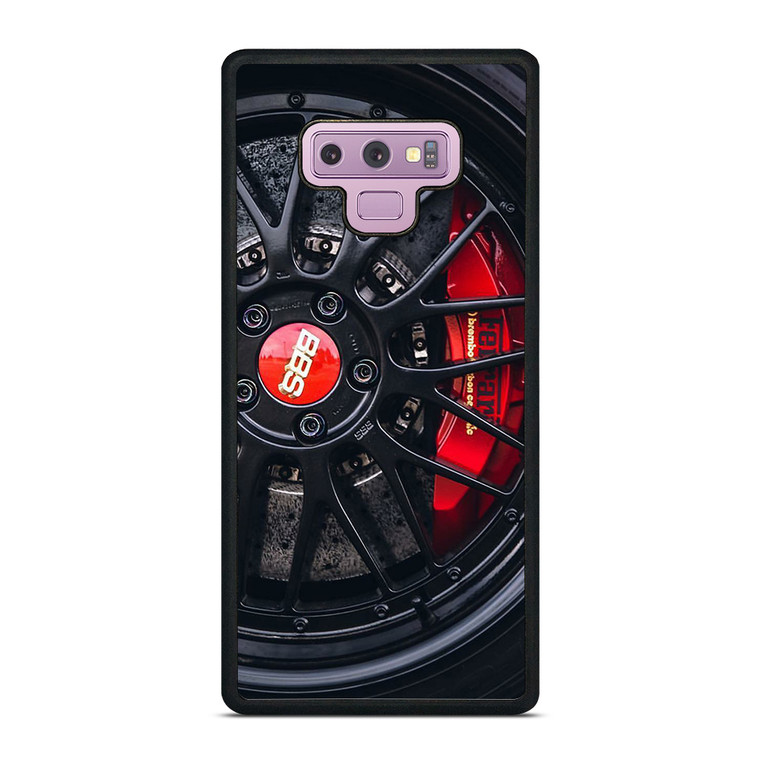 BBS WHEEL FERRARI Samsung Galaxy Note 9 Case Cover BBS WHEEL FERRARI Samsung Galaxy Note 9 Case Cover