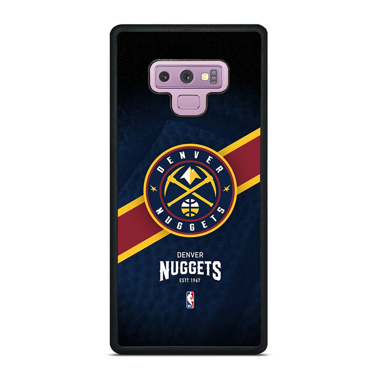 DENVER NUGGETS NBA TEAM Samsung Galaxy Note 9 Case Cover DENVER NUGGETS NBA TEAM Samsung Galaxy Note 9 Case Cover