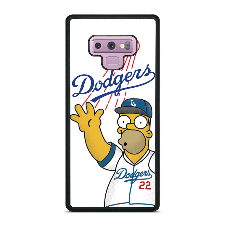 LOS ANGELES DODGERS THE SIMPSONS Samsung Galaxy Note 9 Case Cover
